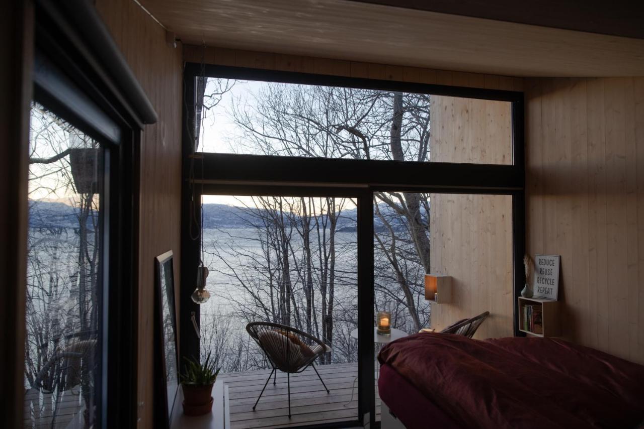 Treehut, Nature, Birds, Silence And Fjord Samlanes Exterior foto